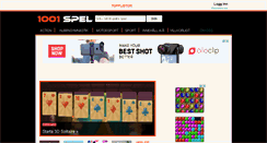 Desktop Screenshot of 1001spel.se
