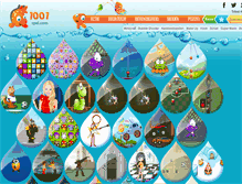 Tablet Screenshot of 1001spel.com